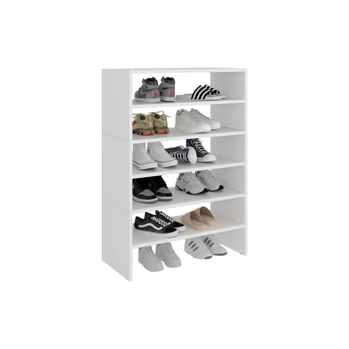 Zapatero Tuhome 5 Repisas Z-72 Blanco