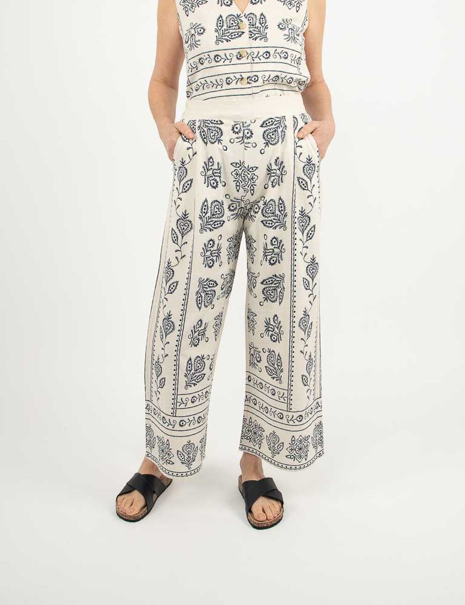 Pantalón Estampado Mujer Portman Club