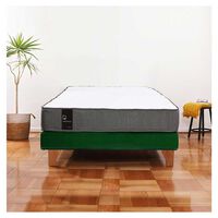 Cama Europea Latam Home 1,5 Plazas Zen Best Verde