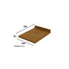 Mueble de Cocina Base  Home Mobili Americana 1 Puerta Café