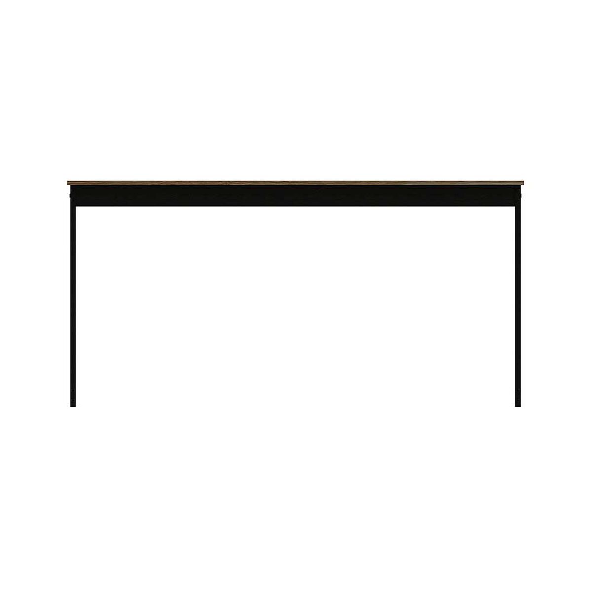 Escritorio Vekkahome Met&aacute;lico Caf&eacute; 150Cm