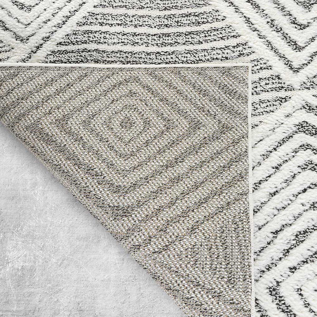 Alfombra Modalfo Palafito Gris 160 x 230 cm