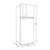 Refrigerador No Frost Whirlpool WRM45AB 375 lts.
