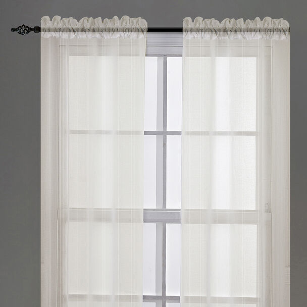 Juego Velos Doral Dolly 220 x 145 cm Crudo