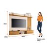 Panel TV Jdo & Design Lest Hasta 55" Miel Beige