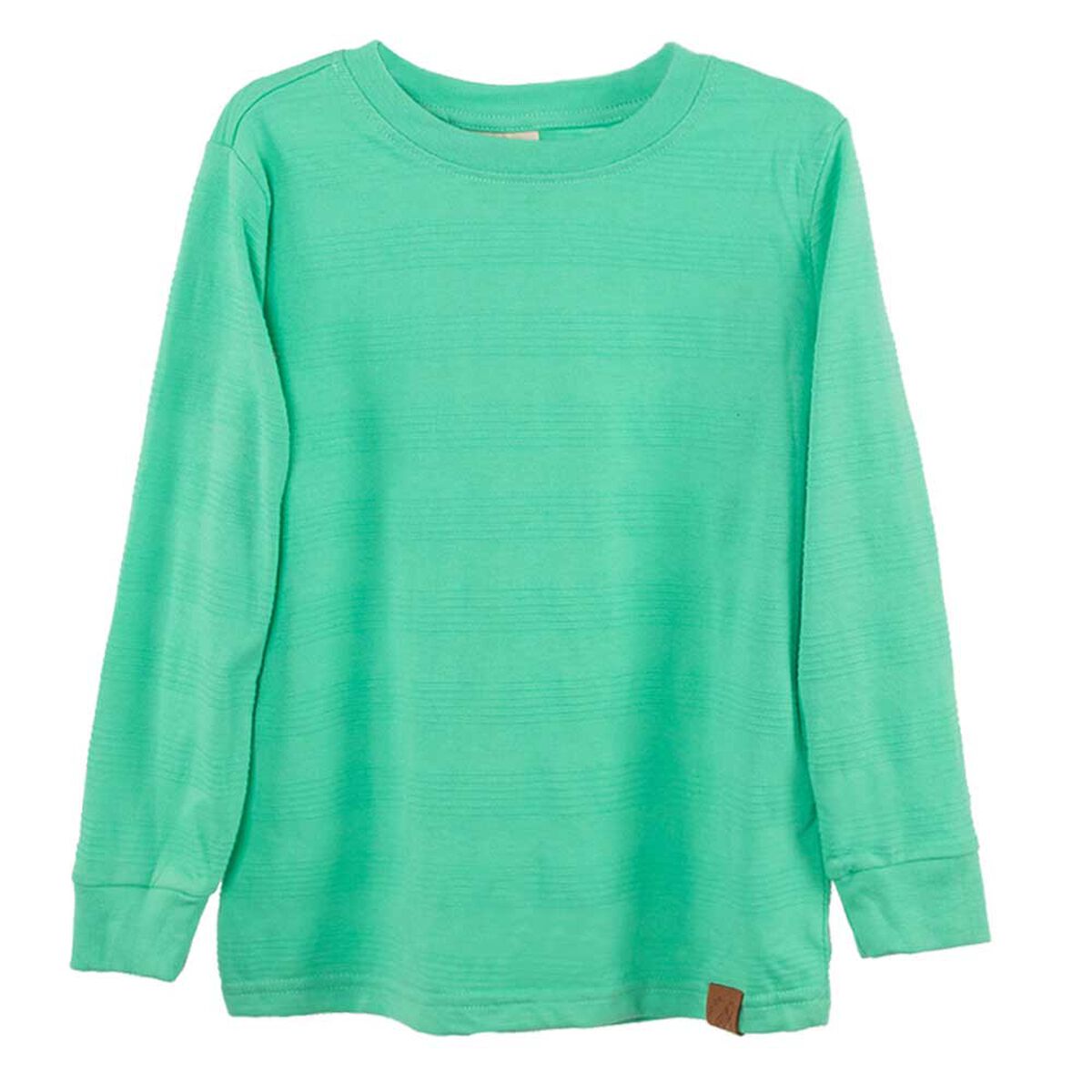 Polera Manga Larga de Algodón Niño Chess