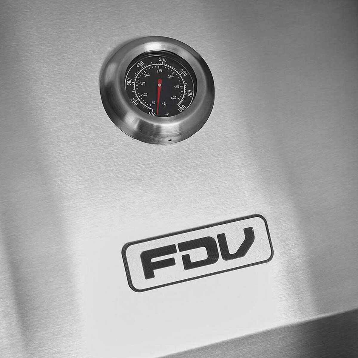 Parrilla a Gas FDV  Elegance 3 Quemadores Acero Inoxidable