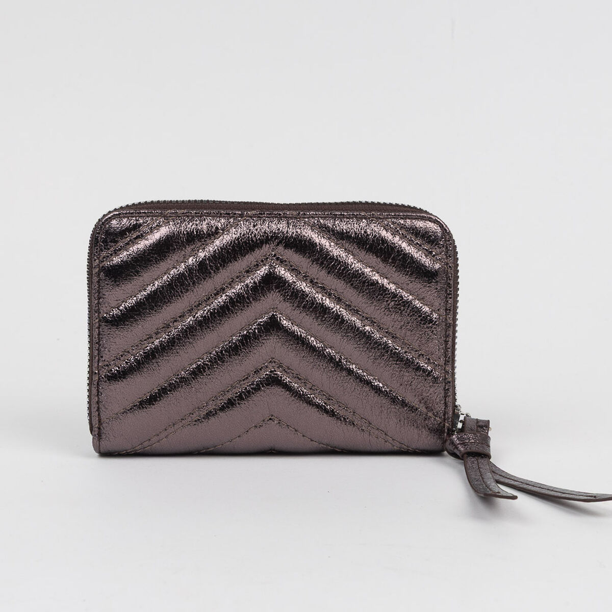 Billetera Plateado Zibel