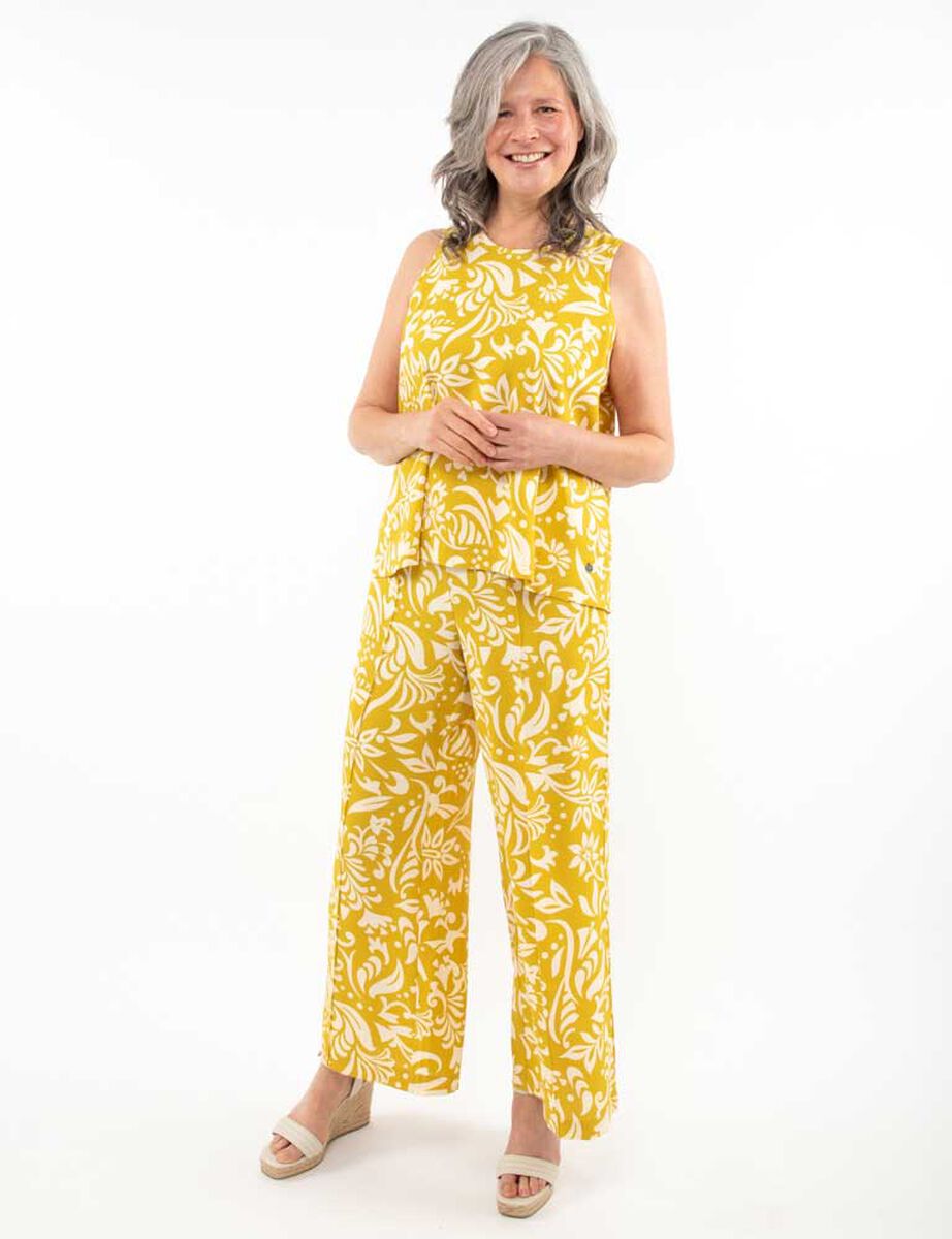 Blusa Estampada Sin Mangas Mujer Portman Club