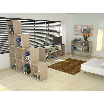 TUHOME Rack TV  + Biblioteca Escalera + Arrimo Beijing TuHome