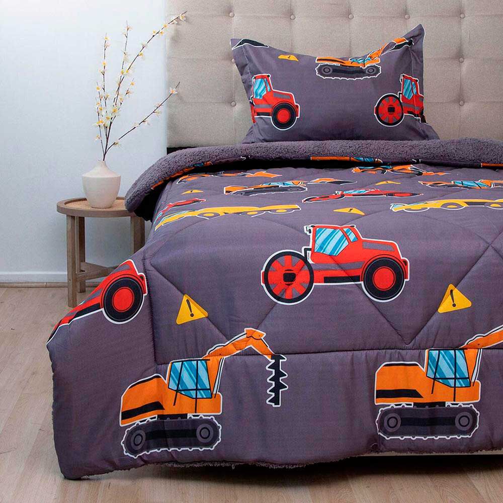 Plumón Doral 1,5 Plazas Kids Tractor