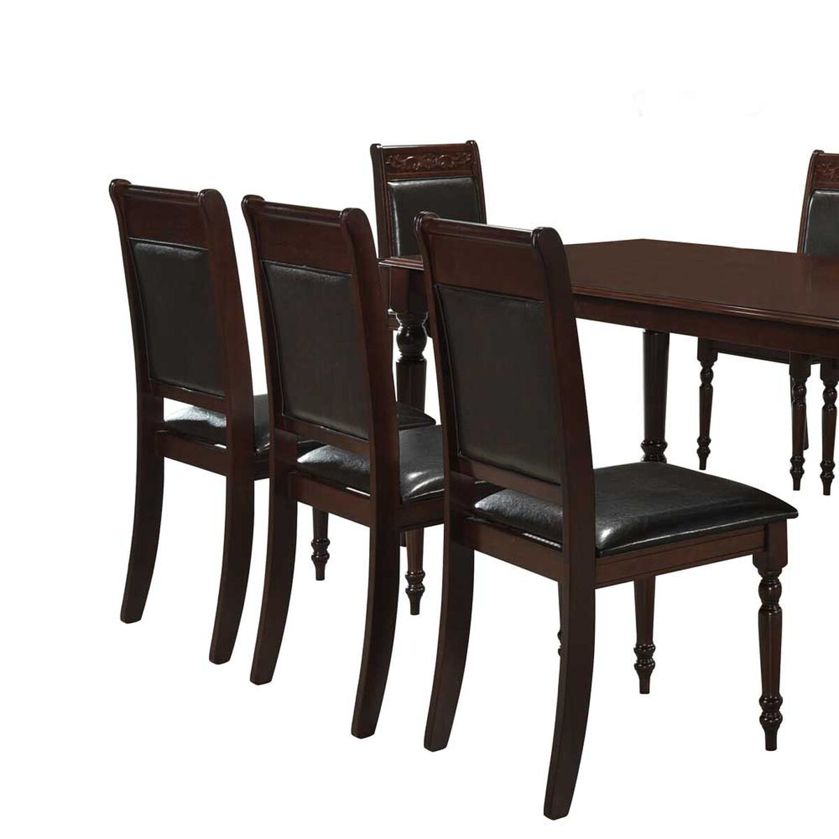 Juego de Comedor Casanova Turin 8 Sillas Café