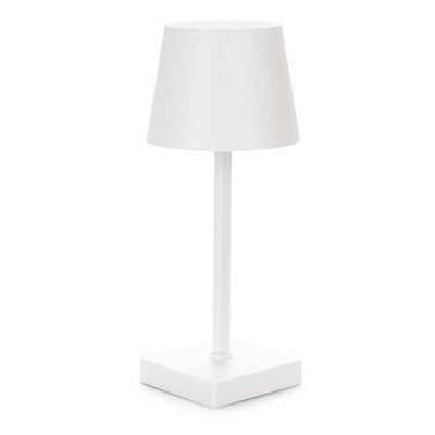 Lámpara de Mesa Metal Vgo Recargable con sensor  35 cm Blanco