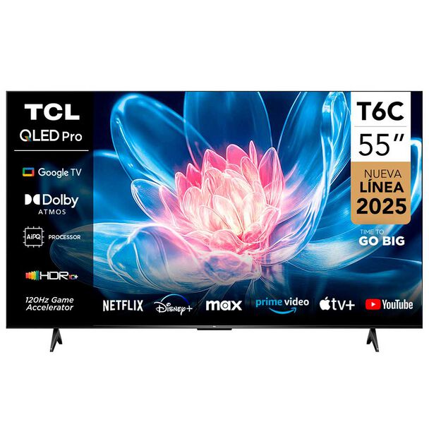 QLED Smart TV 55"" 4K UHD T6C TCL