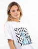 Polera Dibujos Animados Manga Corta Mujer Icono