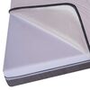 Cama Europea CIC 1,5 Plazas Ortopedic Advance + Respaldo + Velador Dublin Chocolate