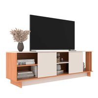 Rack Di Poretti Los Ángeles 2 Puertas Hasta 70"" Café