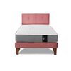 Cama Europea Latam Home 1,5 Plazas Zen Best Palo Rosa