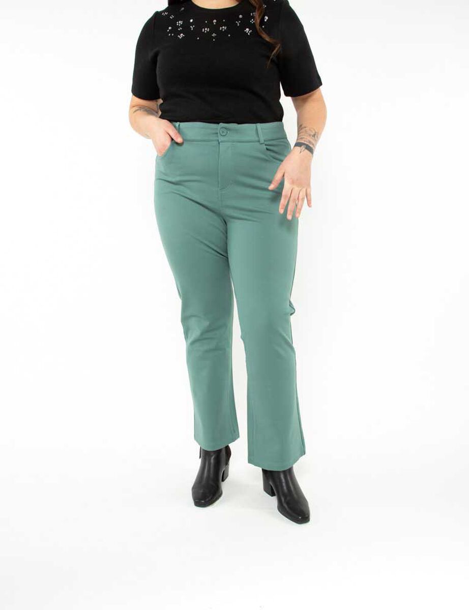 Pantalón Recto Sastrero Mujer Extralindas