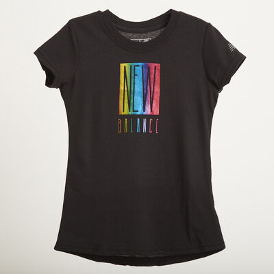 Imagen 1 del producto Polera Niña New Balance Negro