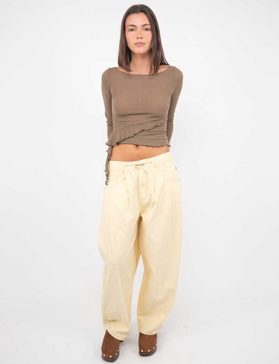 Jeans Cintura Ajustable Mujer Icono