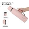 Termo Liquido Acero Inoxidable Lhotse Classic 1,3 lts Rosado