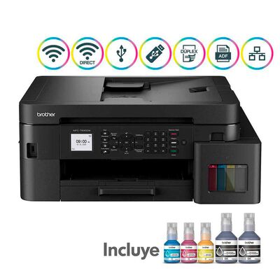 Imagen 1 del producto Multifuncional Brother Tinta Continua MFCT930DW Wifi, Fax, Dúplex y ADF