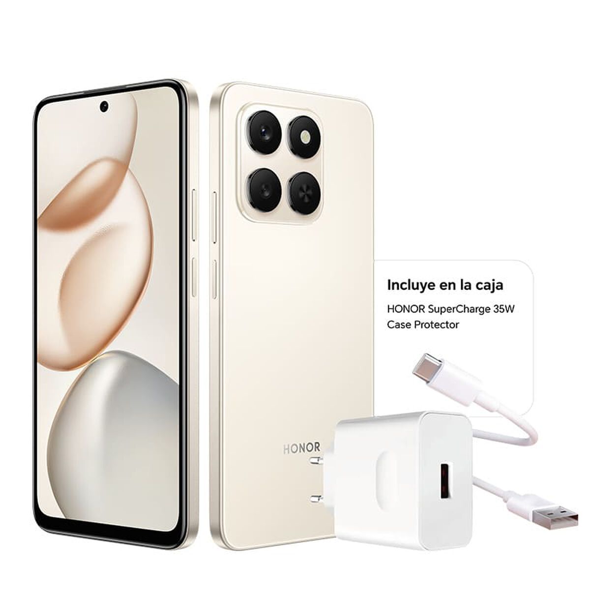 Celular Honor 400 Smart 256 GB Gold