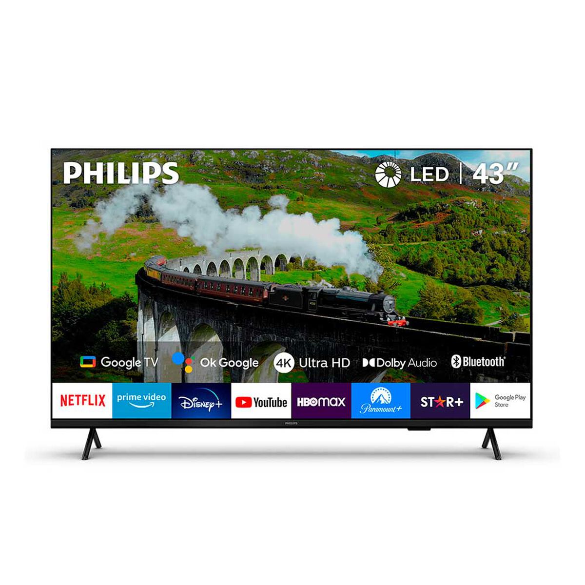 LED 43" Philips 43PUD7408 Smart TV 4K UHD