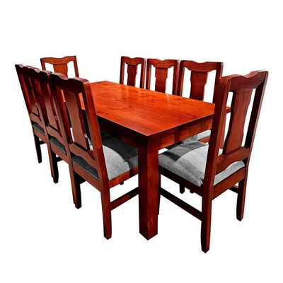 Imagen 1 del producto Juego de Comedor Living Factory Teka 8 Sillas Gris