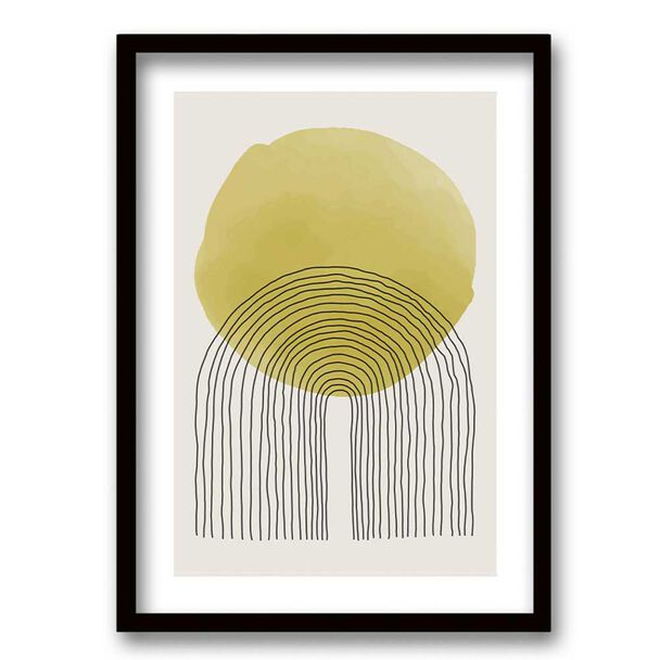 Cuadro Decorativo Retela Yellow IV 40 x 30 cm