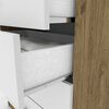 Cómoda Home Mobili Bixar 4 Cajones Blanco