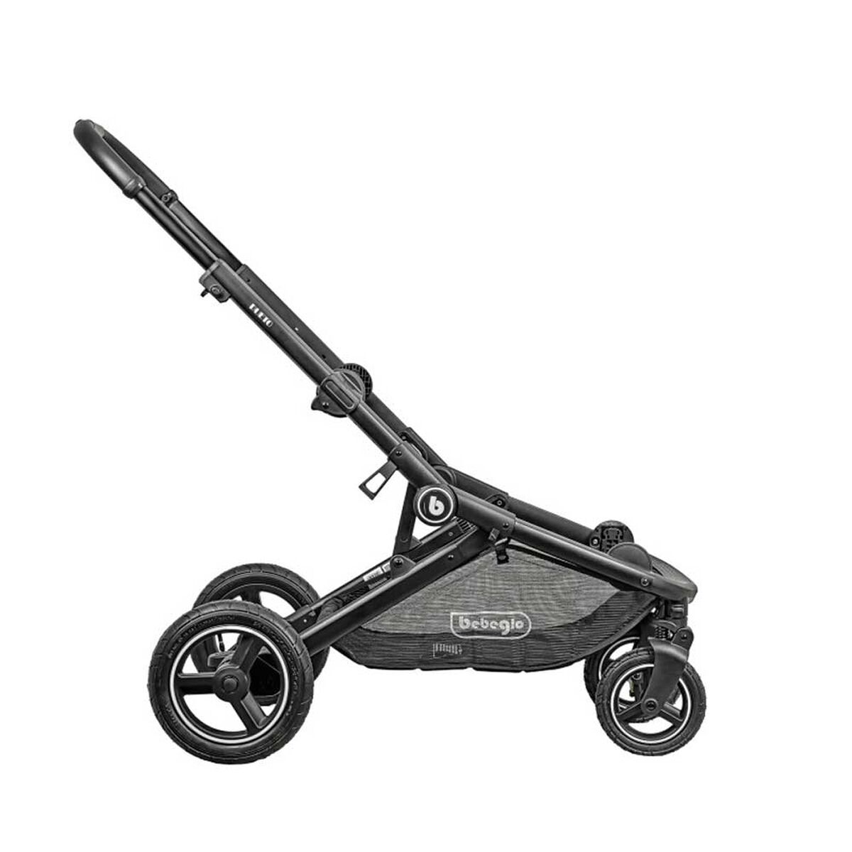 Coche Travel System Dueto Negro Bebeglo