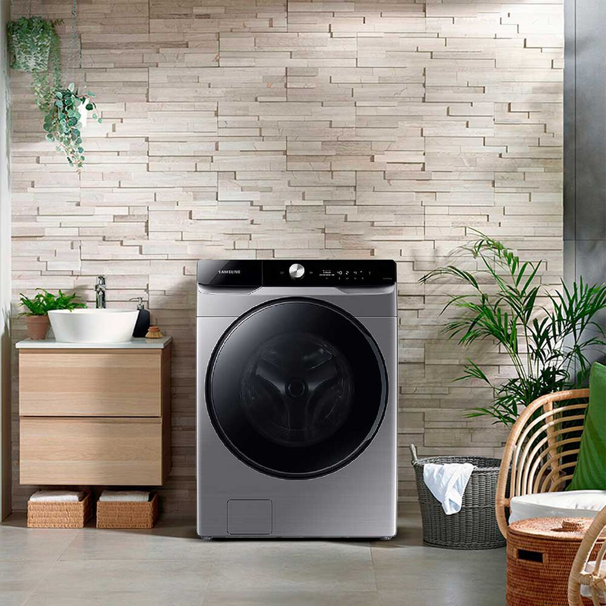 Lavadora Secadora Samsung WD20T6300GP/ZS 20/12 Kg.