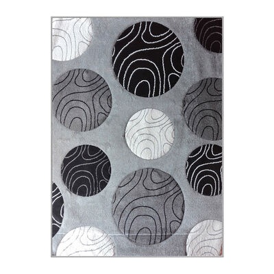 Alfombra Idetex Frise Carved 170 x 230 cm Gris