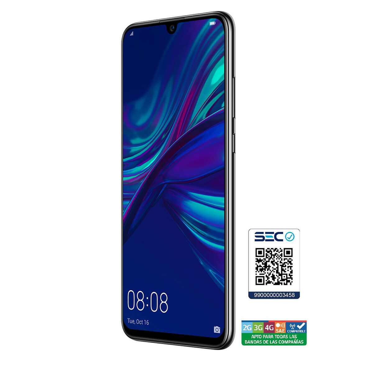 Celular Huawei Psmart 2019 6.2" Negro Entel