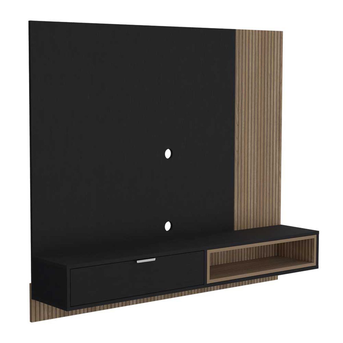 Panel TV TuHome Funes Hasta 59" Wengue