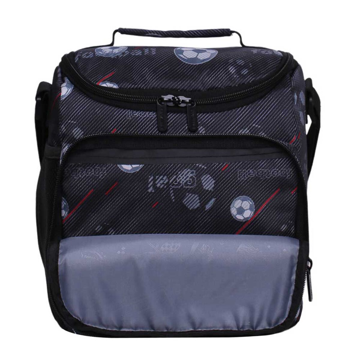 Lonchera Freeze Futbol Negro Head