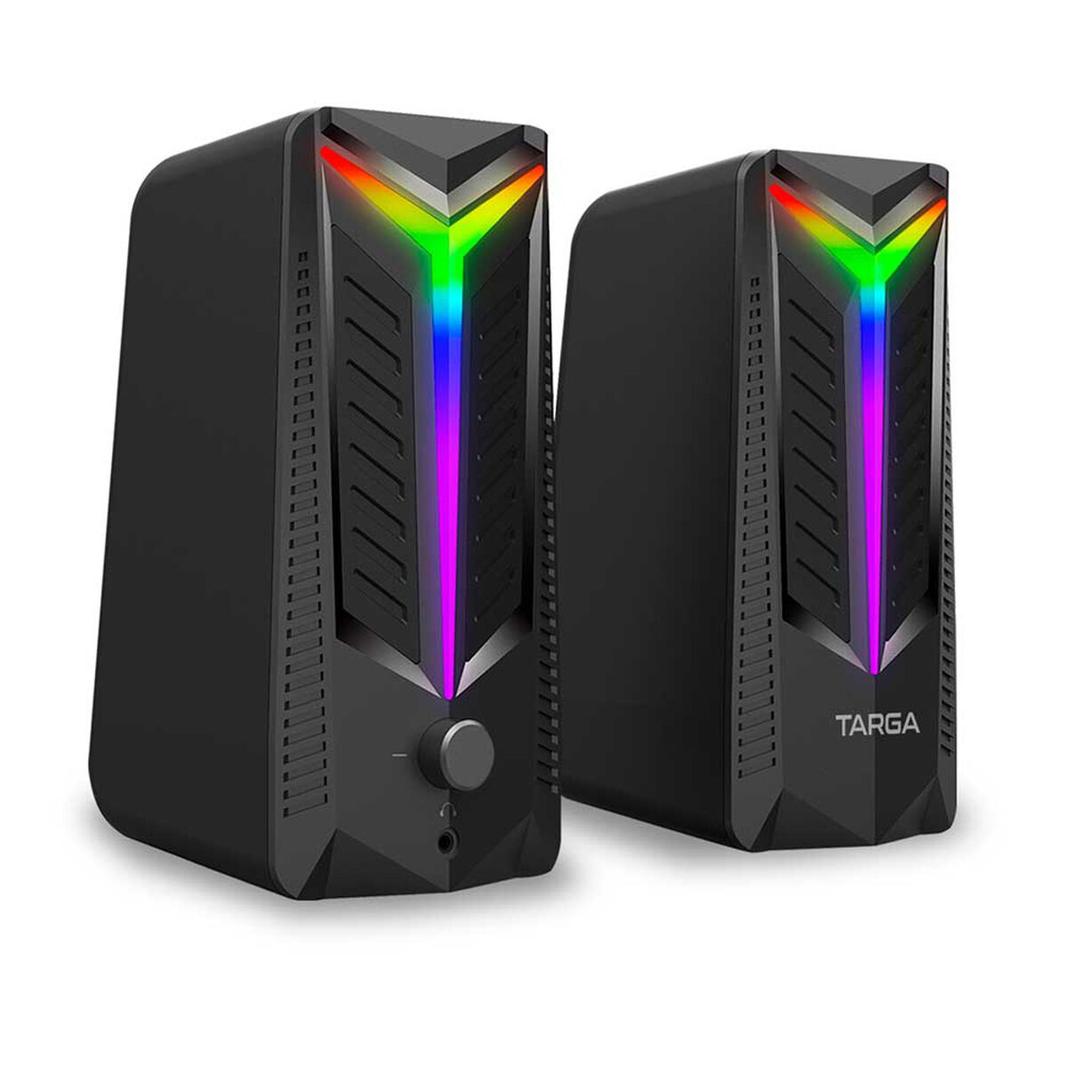 Parlantes Gamer para PC Targa Alpha Negros