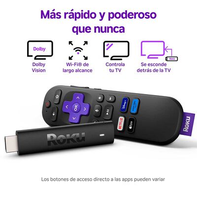 Imagen 2 del producto Reproductor Streaming Roku Stick+ 3810MX