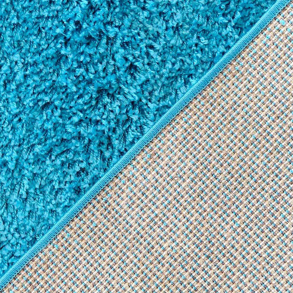 Alfombra Shaggy lisa 150x200 cm