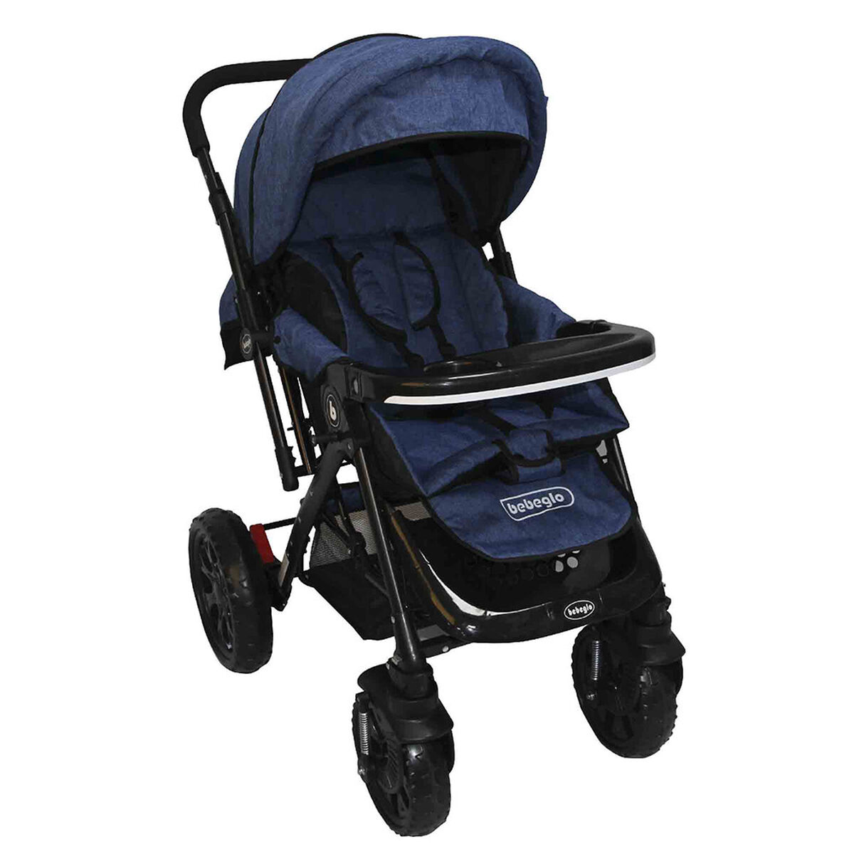 Coche Cuna Bebeglo RS-13110-1 Azul