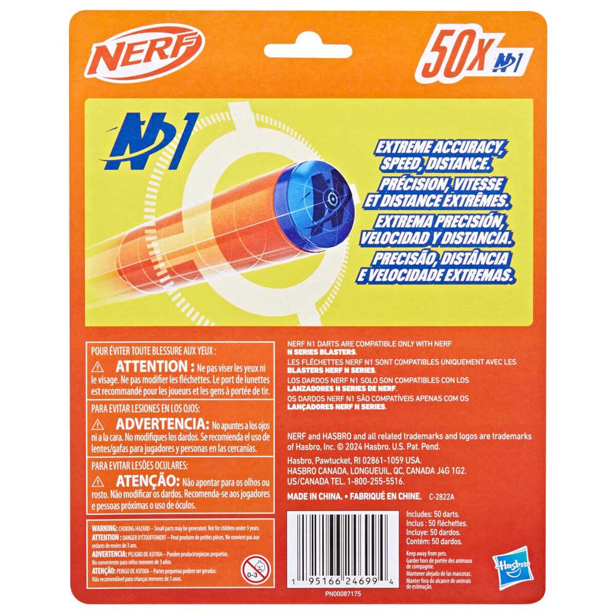 Dardos Nerf N Series 50 Unidades