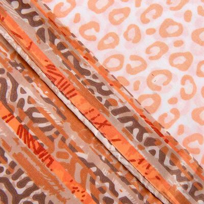 Imagen 2 del producto Juego de Sábanas Estampado Plumetti 1,5 Plazas Tamarindo