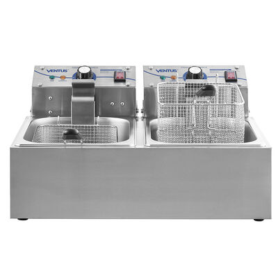 Imagen 2 del producto Freidora Industrial Ventus VFS-062 2 Depósitos