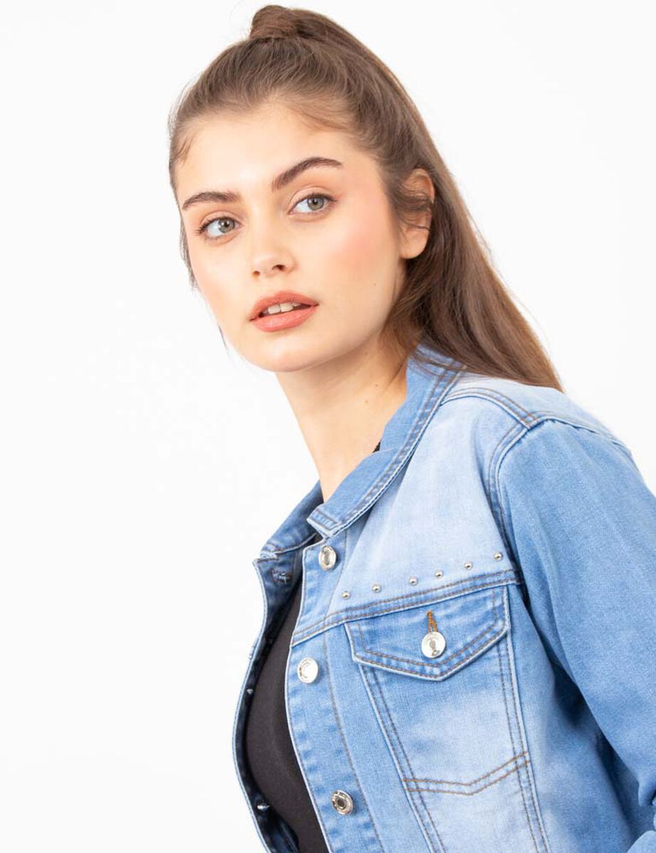 Chaqueta de Mezclilla Mujer Icono