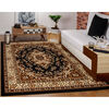 Alfombra Modalfo Kashan King 200 x 290 cm Negro