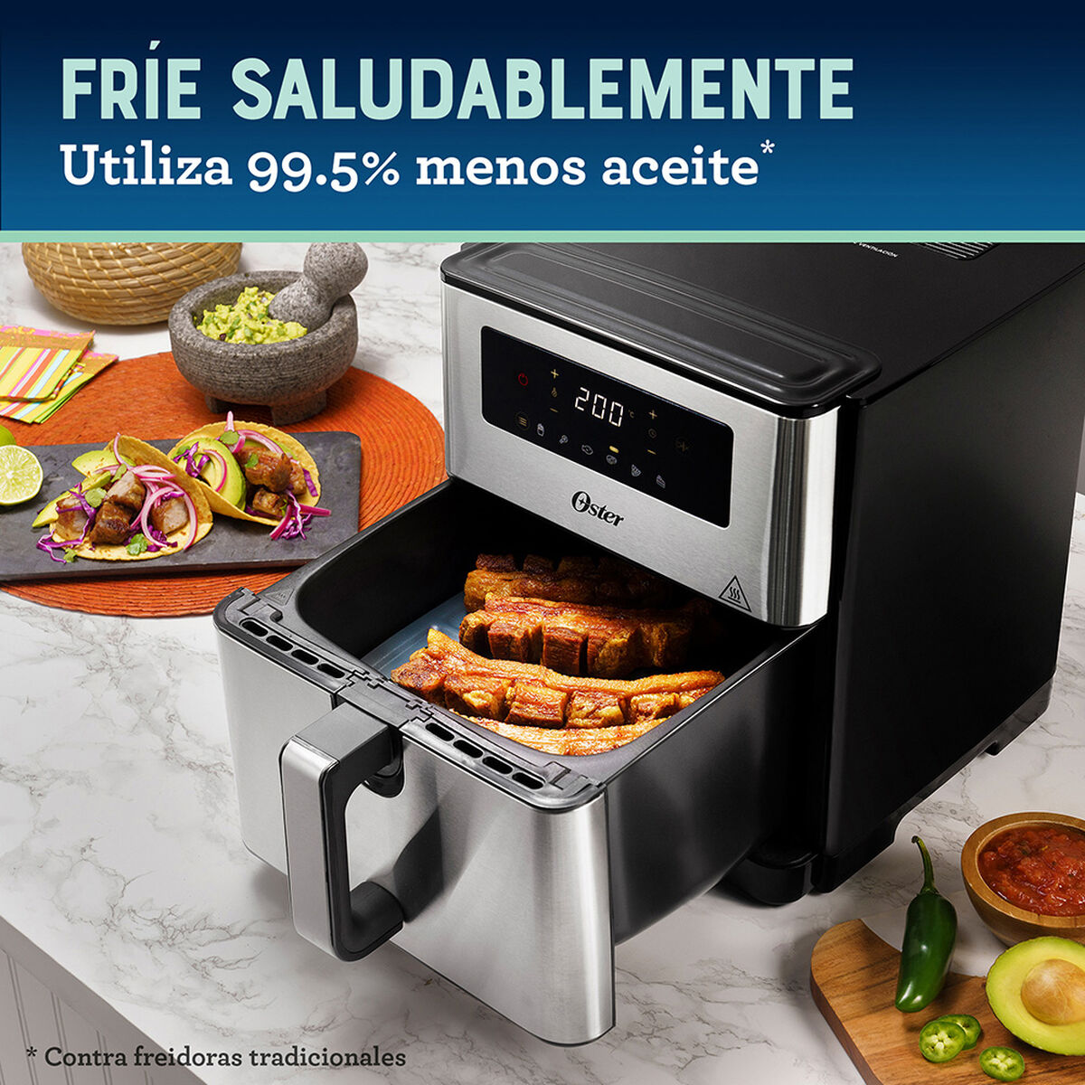 Freidora de Aire Oster CKSTAF90D-052 9 lts.