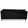 Sof&aacute; Muebles MPR Siena 2 Cuerpos Negro