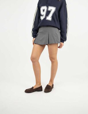 Imagen 1 del producto Falda Mini Mujer Icono Gris